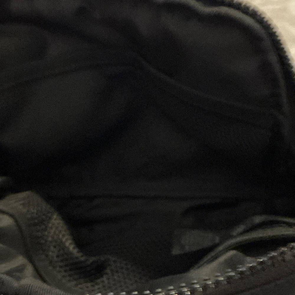 lululemon athletica Black Belt Bag with Red Embroidery - Picture 6 of 7